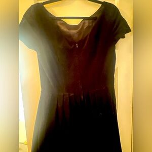 Elegant Black Dress velvet limited edition by Laura Byrnes black